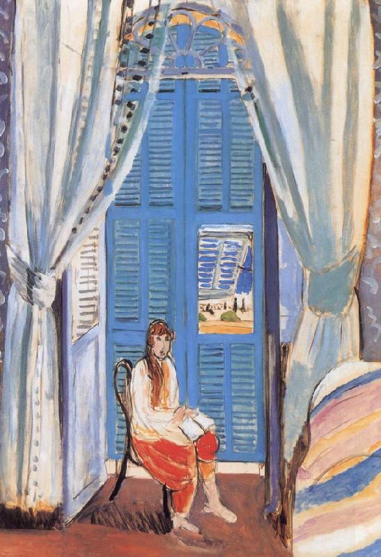 Henri Matisse French window before